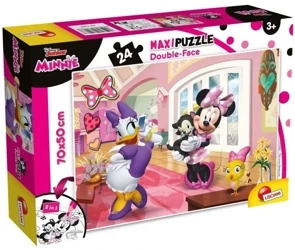 Puzzle dwustronne Supermaxi 24 Myszka Minnie - Lisciani