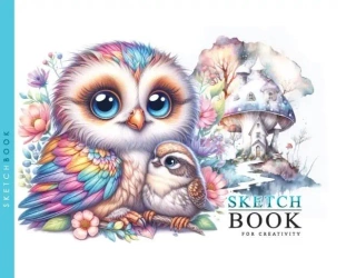 Szkicownik 148x105 24 stron 100g/m2 TW Sówka - Fresh