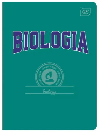 Zeszyt A5 60k kratka biologia HYBRID FSC Mix Credit