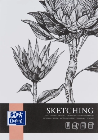 Blok Oxford Artistic Szkicowy A6 50 kartek 130g Klejony