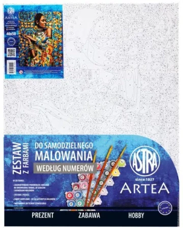 Malowanie po numerach Astra Artea W blasku Indii - ASTRA art-pap