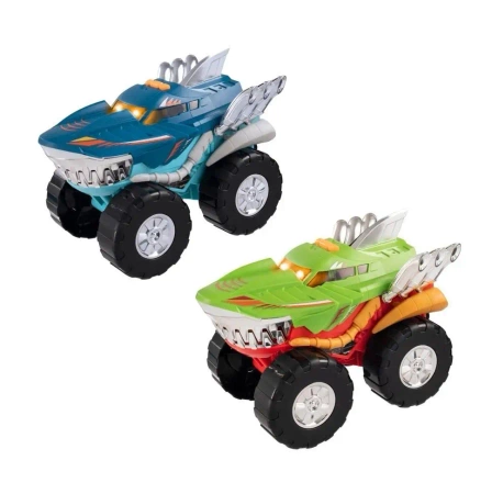 Monster Moverz Auto Rekin światło dźwięk mix - Teamsters