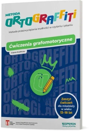 Ortograffiti. Ćwiczenia grafomotoryczne 13-18 lat - Jolanta Studnicka