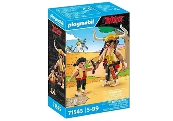 Zestaw Asterix 71545 Cebullanka z Grzanka i Pepe - Playmobil