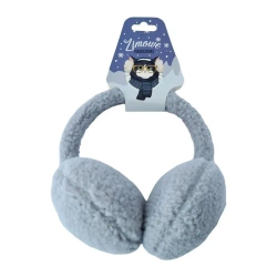 Nauszniki pluszowe szare - MCD