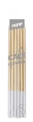 Świeczki 14cm złote 6szt - MFP