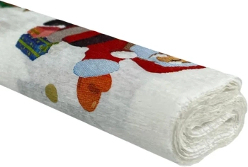 Paczka Bibuła marszczona 50x200 wzory świąteczne 10 rolek - TYMOS