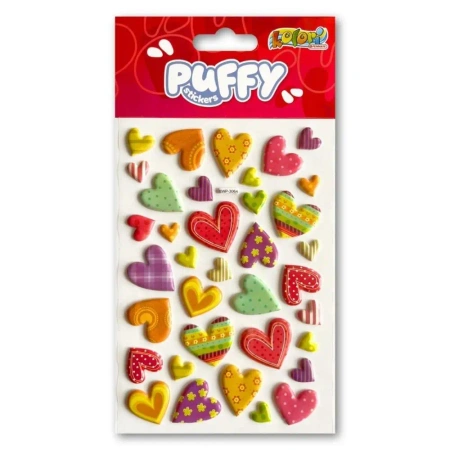 Naklejki puffy Valentines - Penmate