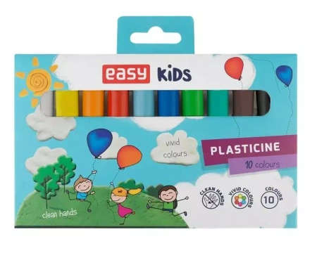 Plastelina 10 kolorów EASY - Easy Stationery