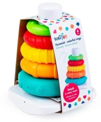 Piramidka kolorowe Obręcze - Tulifun