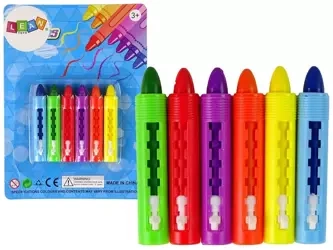 Kredki pastelowe 6szt - Leantoys