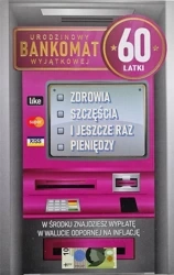 Karnet Urodziny 60 damskie - YEKU