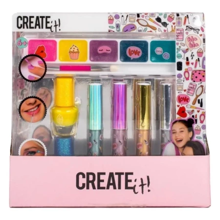 Zestaw Make-up metalik CREATE IT! - Canenco