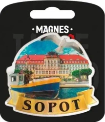 Magnes I love Poland Sopot ILP-MAG-A-SOP-02 - Pan Dragon