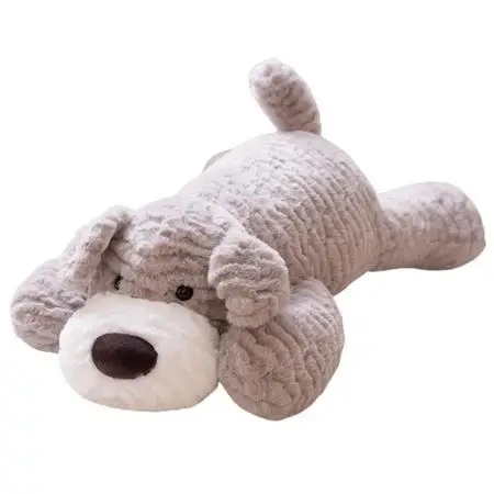 Maskotka przytulanka jasno szara 30cm - Leantoys