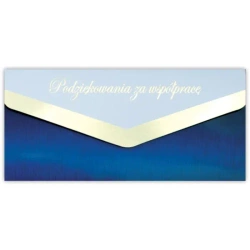 Karnet-koperta Podziękowanie za wspópracę - Trend