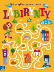 Labirynty. Łamigłówki przedszkolaka od 5 lat - Beata Karlik