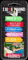 Magnes I love Poland Kołobrzeg ILP-MAG-C-KOL-07 - Pan Dragon
