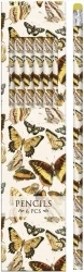 Ołówki ozdobne STPEN38 motyle 6 sztuk - Praca zbiorowa