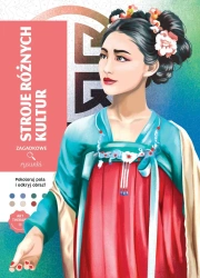 Art therapy. Kolorowanka antystresowa. Stroje różnych kultur. Zagadkowe rysunki - Sandrine Fourrier (ilustr.), Nathalie Lavaud