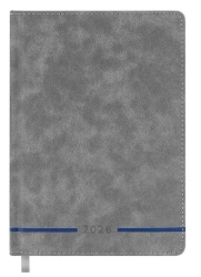 Kalendarz książkowy 2026 A5 szary EASY - Easy Stationery