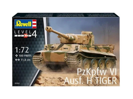 Pojazd 1:72 PzKpfw VI Tiger Ausf. H - Revell