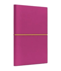 Notatnik A5 Fun M gładki różowy/cytrynowy - Like U