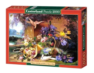 Puzzle 2000 Kwiaty CASTOR - Castorland