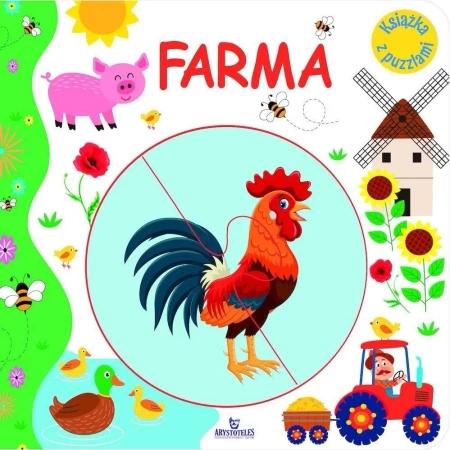 Książeczka z puzzlami. Farma - Ewelina Grzankowska