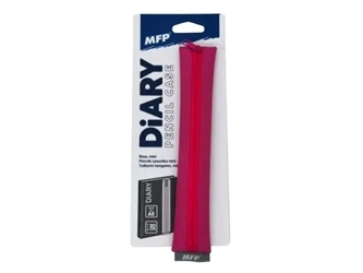 Saszetka na zeszyt mini z gumką różowa 20x45cm - MFP