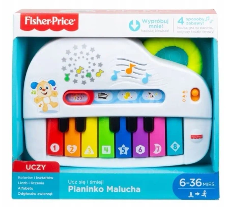 Fisher-Price. Ucz się i śmiej! GFK02 Pianinko malucha
