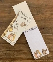 Lista zakupów z magnesem MNP19 Sowy - Alex Clark