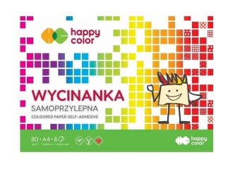 Blok Wycinanka samoprzylepna A5/8K HAPPY COLOR - GDD