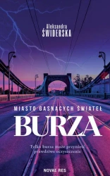 eBook Miasto Gasnących Świateł. Burza - Aleksandra Świderska epub mobi
