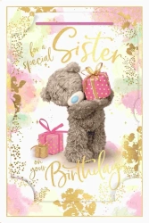 Karnet holograficzny 3D - For a special sister - Carte Blanche Greetings Ltd.
