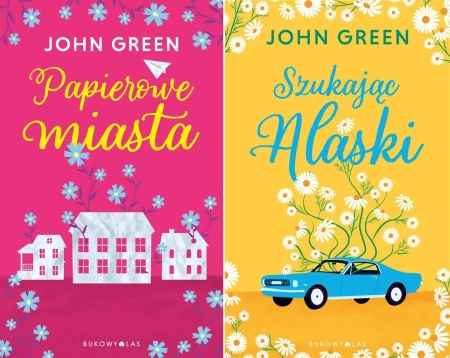 Pakiet x3 Szukając Alaski+ Papierowe miasta+ Żółwie aż do końca John Green - John Green