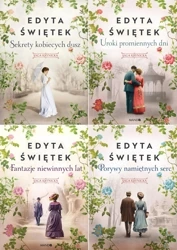 Saga krynicka PAKIET 1-4 Edyta Świętek Sekrety + Fantazje + Porywy + Uroki - Edyta Świętek