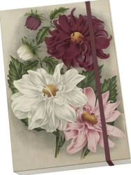 Notatnik ozdobny A5 STNOTE 130 Dalia fioletowa - Skona Ting