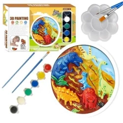 Zestaw do malowania ceramicznych płócien 3D - Maksik