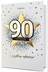 Karnet Urodziny 90 - Pan Dragon