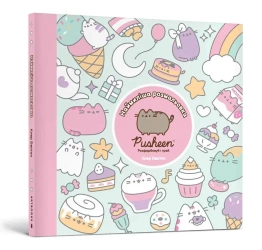Pusheen. Słodka kolorowanka. Koloruj i zgaduj z kotką Pusheen - Claire Belton