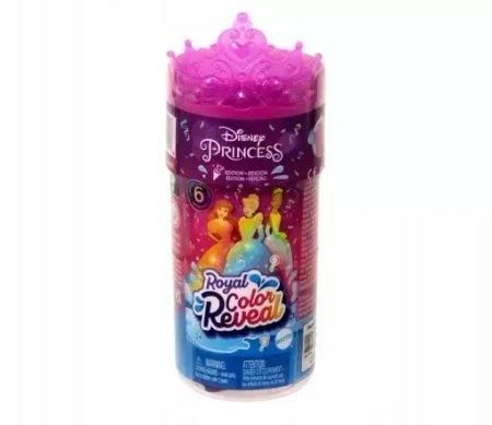 Disney Księżniczka Color Reveal seria 2 lalka niespodzianka