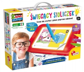 Zabawa edukacyjna Świecący stoliczek Life skills 304-PL68593 - Lisciani