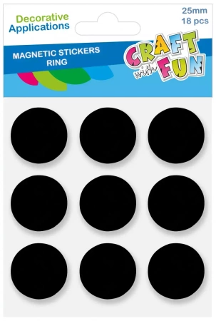 Ozdoba dekoracyjna Naklejki Magnet Kola 9szt Cf 12/288