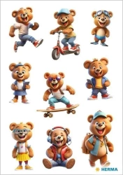 Naklejka Decor miśki - Herma