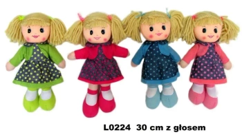 Lalka z głosem 30cm MIX - Sun-Day