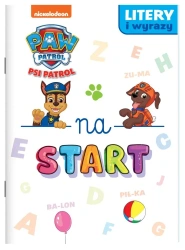 Psi Patrol. Na start. Litery i wyrazy. - opracowanie zbiorowe