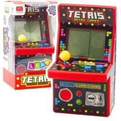 Automat do gry tetris retro czerwony - Leantoys