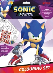 Zestaw do kolorowania z naklejkami Sonic SN00014 - Kids Euroswan