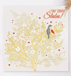 Karnet KW Ślub Drzewo - Henry